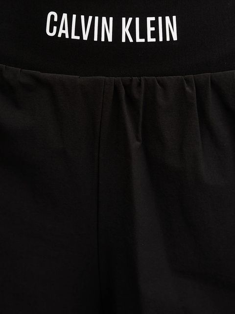 Calvin Klein Performance szorty treningowe damskie kolor czarny gładkie high waist LVGWF5S801 - zdjęcie produktu nr 2