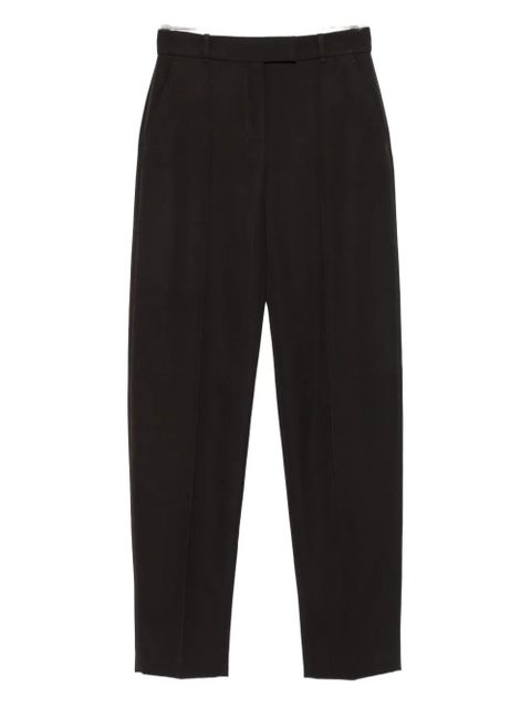 Alexander McQueen pressed-crease tailored trousers - Brown - zdjęcie produktu nr 1