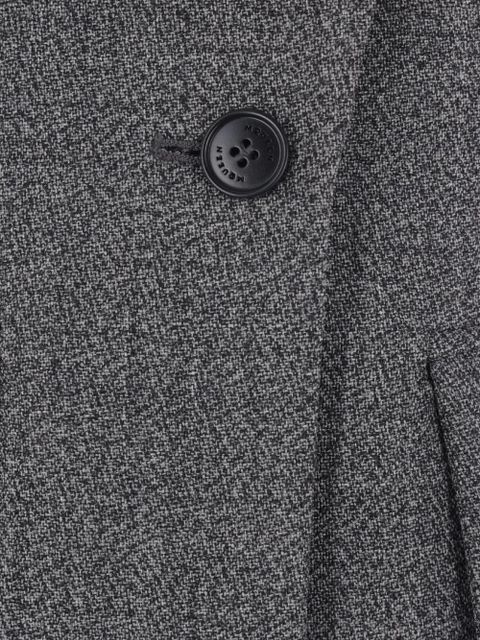 Alexander McQueen short-sleeve blazer - Grey