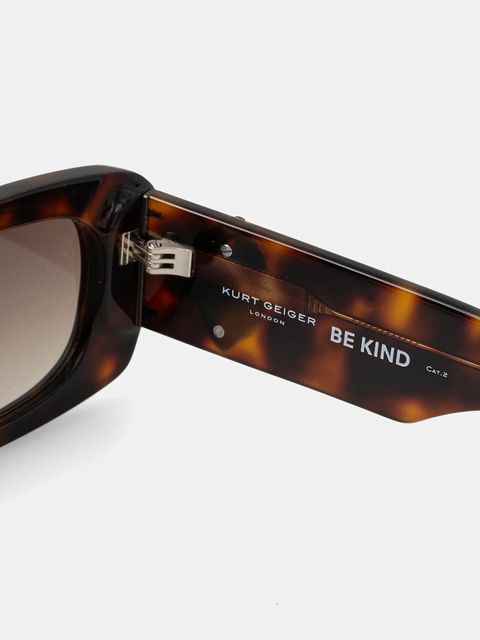 Kurt Geiger London okulary przeciwsłoneczne SHOREDITCH damskie kolor brązowy 2798139679 - zdjęcie produktu nr 2