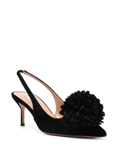 Aquazzura 65mm Couturier slingback pumps - Black - zdjęcie produktu nr 2