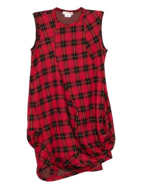 Comme Des Garçons asymmetric sleeveless dress - Red - zdjęcie produktu nr 1