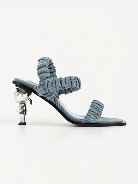 Karl Lagerfeld sandały na słupku damskie Karl Nft Heel - zdjęcie produktu nr 1