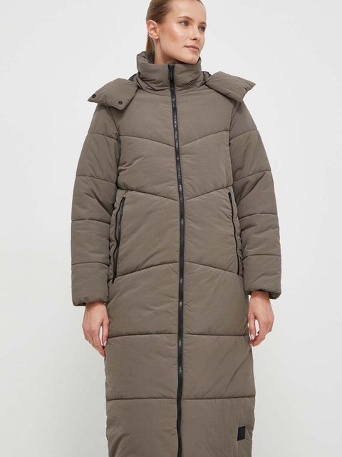 Jack Wolfskin kurtka Karolinger damska kolor szary zimowa 1207481 - zdjęcie produktu nr 1