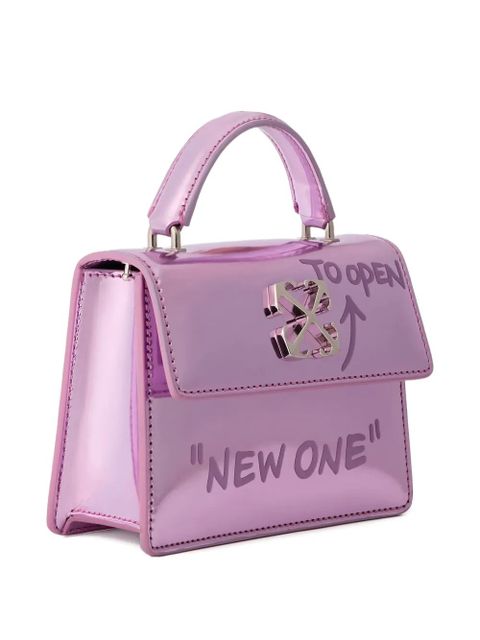 Off-White baby Jitney Quote tote bag - Pink - zdjęcie produktu nr 2