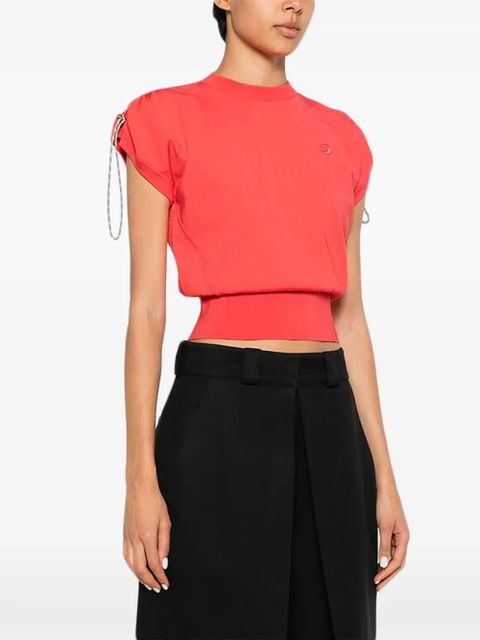 Coperni logo-embroidered drawstring T-shirt - zdjęcie produktu nr 2