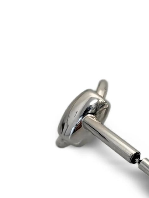 Jean Paul Gaultier Equestrian earrings - Silver - zdjęcie produktu nr 2