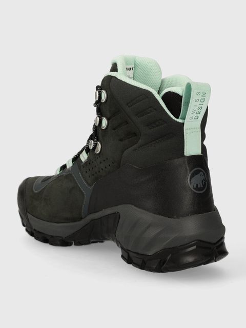 Mammut buty Sapuen High GTX damskie kolor zielony - zdjęcie produktu nr 2