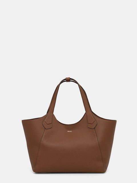 BOSS torebka damska skórzana Lenah New Tote - zdjęcie produktu nr 1