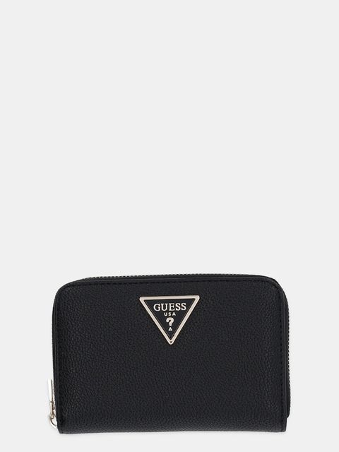 Guess portfel LAUREL damski kolor czarny SWBG74 59140 - zdjęcie produktu nr 1