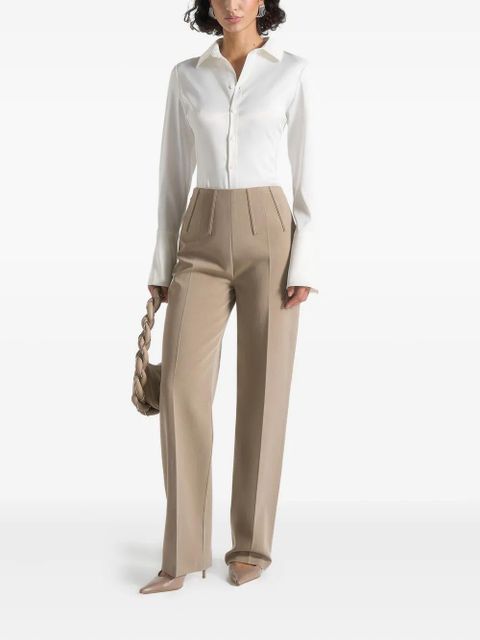 Manière De Voir Rafaela corset waist tailored trousers - Neutrals - zdjęcie produktu nr 2