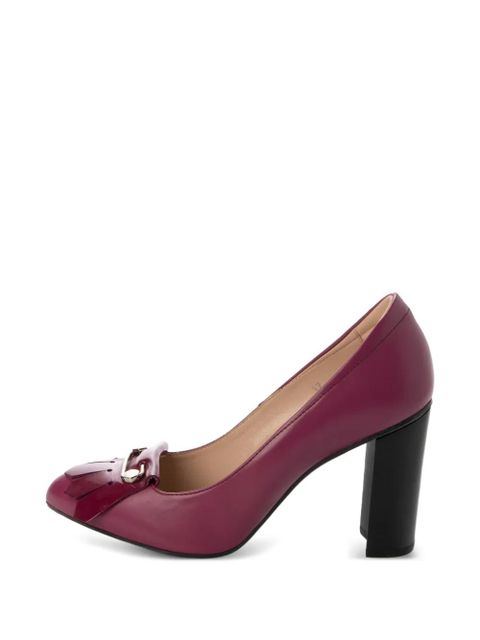 Tod's block-heel pumps - Purple