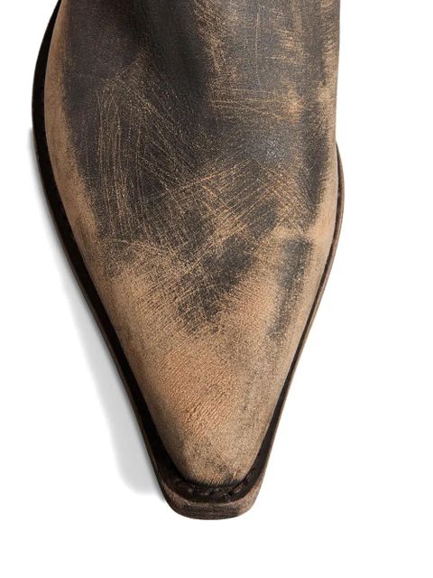 KHAITE Clive over-the-knee boots - Brown - zdjęcie produktu nr 2