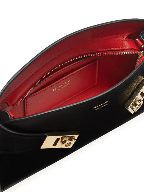 Ferragamo mini Hug cross body bag - Black