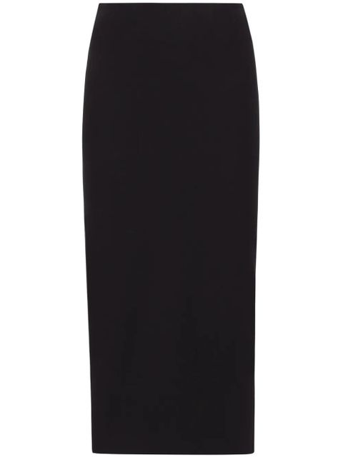 Dolce & Gabbana high-waisted straight midi skirt - Black - zdjęcie produktu nr 1