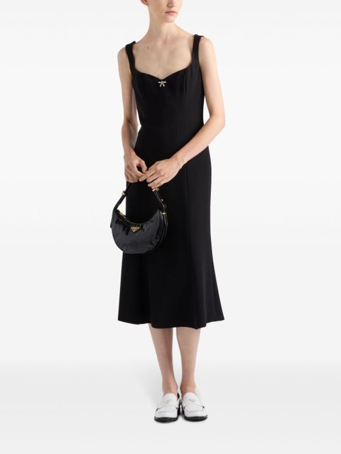 Prada cady midi dress - Black - zdjęcie produktu nr 2