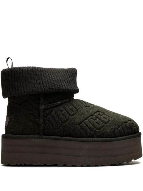 UGG Classic Mini Platform "Forest Night" boots - Green - zdjęcie produktu nr 1