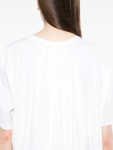 Jacquemus pleated T-shirt - White