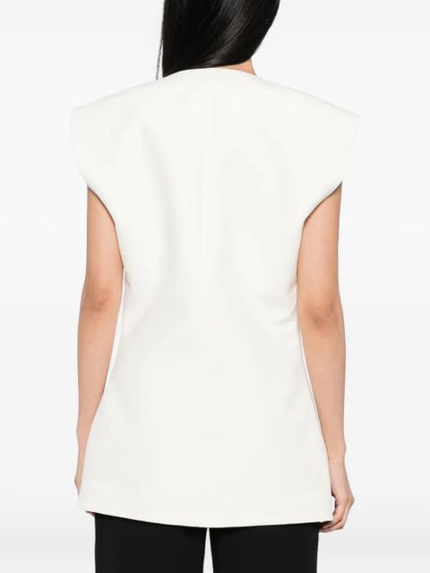 Róhe wool gilet - Neutrals