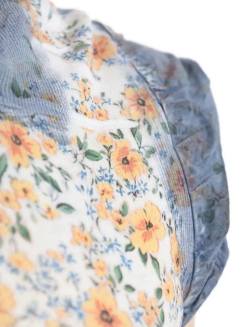 Diesel floral-print day dress - White