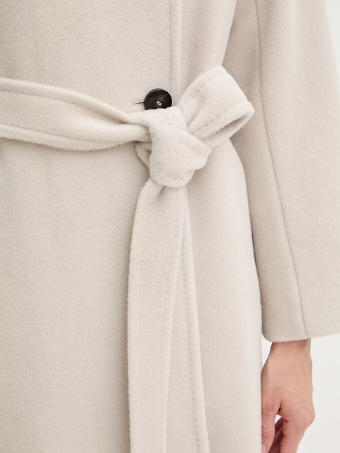 Marella płaszcz wełniany kolor beżowy 2523016142200