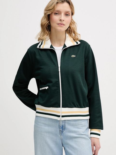 Lacoste bluza damska kolor zielony SF5252 - zdjęcie produktu nr 1