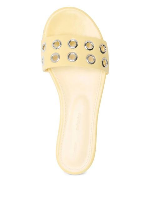 Proenza Schouler Grommet sandals - Yellow