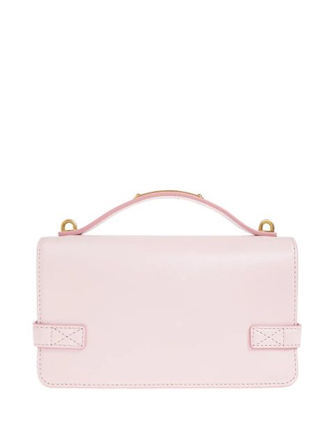 Balmain 24 B-Buzz leather cross body bag - Pink