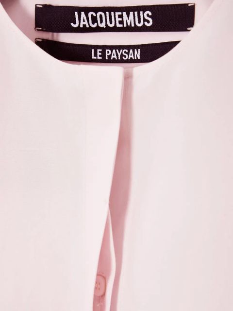 Jacquemus pink shirt