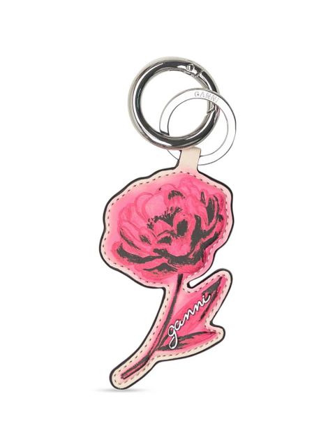 GANNI Flower keyring - Pink - zdjęcie produktu nr 1