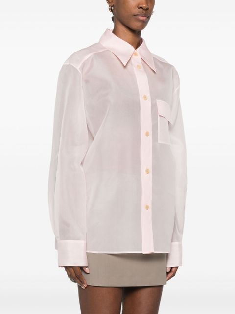 KHAITE Yatty shirt - Pink