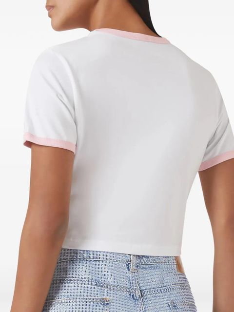 Casablanca logo-print T-shirt - White