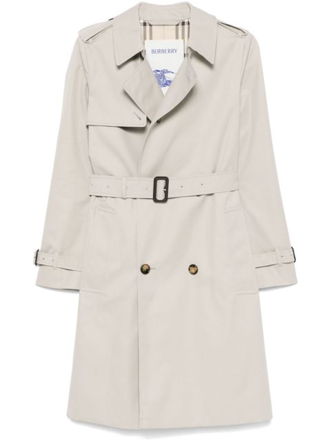 Burberry belted trench coat - Grey - zdjęcie produktu nr 1