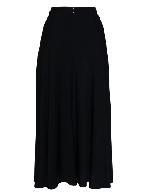 Jil Sander flared midi skirt - Blue - zdjęcie produktu nr 2