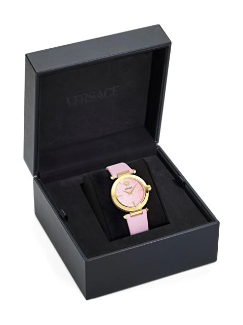 Versace Greek Key Dial 35mm - Pink