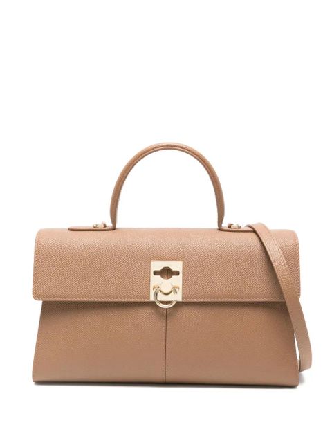 Cafuné Medium Stance C-Lock crossbody bag - Brown - zdjęcie produktu nr 1