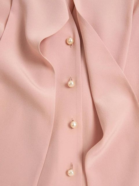 Valentino Garavani bow-detail blouse - Pink