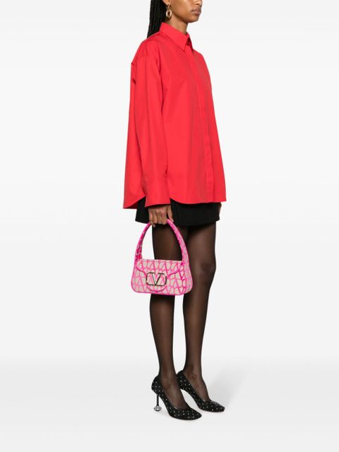 Valentino Garavani Toile Iconographe shoulder bag - Neutrals