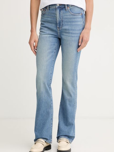 Calvin Klein Jeans jeansy flare damskie - zdjęcie produktu nr 1