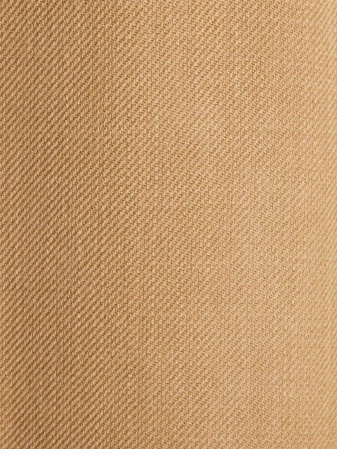 ETRO pressed-crease flared trousers - Brown