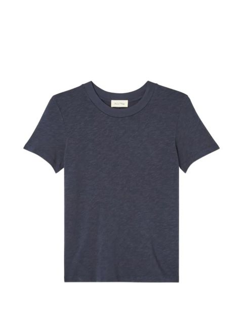 American Vintage Sonoma crew-neck T-shirt - Blue - zdjęcie produktu nr 1