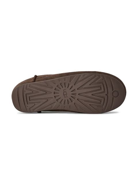 UGG kapcie zamszowe Elea Slip-On kolor brązowy 1171390.DDC