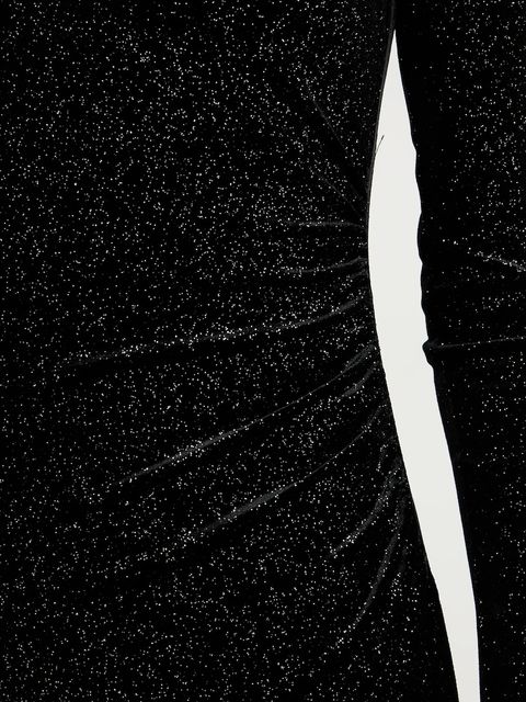 Armani Exchange sukienka kolor czarny maxi dopasowana XW000795 AF16143