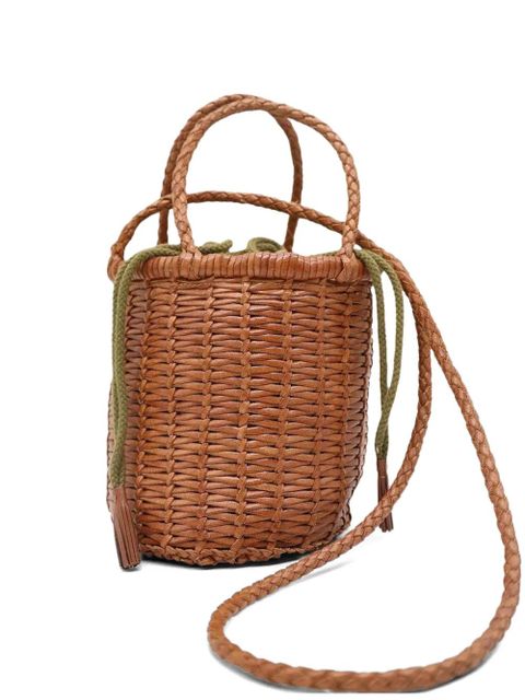 DRAGON DIFFUSION mini Lina bucket bag - Brown - zdjęcie produktu nr 1