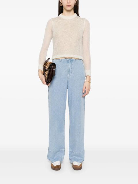 Ba&Sh Diego sweater - Neutrals