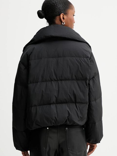 Calvin Klein kurtka puchowa kolor czarny zimowa LV044D518G