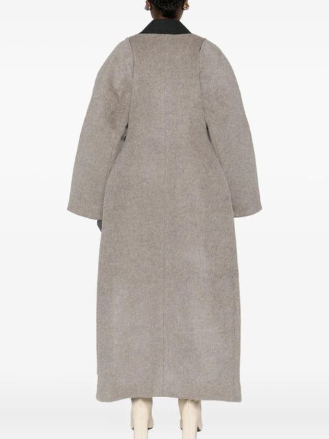 ENTIRE STUDIOS Vantage panelled coat - Grey - zdjęcie produktu nr 2