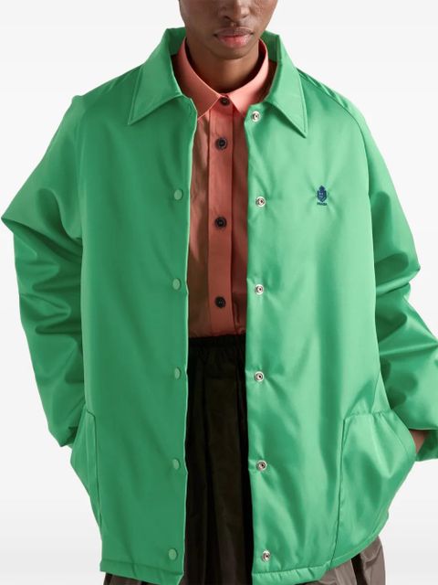Prada Re-Nylon blouson jacket - Green