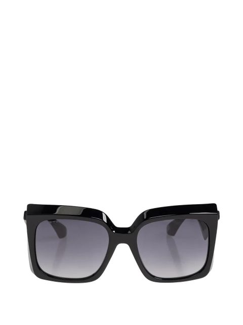 ETRO geometric-frame sunglasses - Black - zdjęcie produktu nr 1