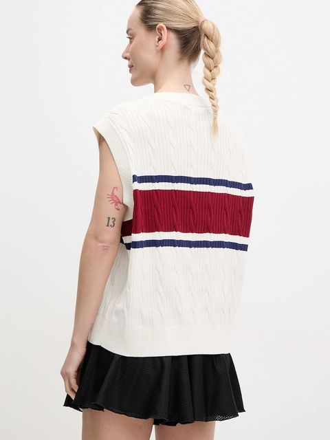 adidas Originals kamizelka bawełniana Retro - zdjęcie produktu nr 1